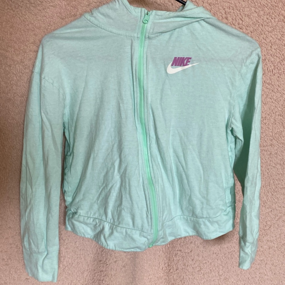 Light weight zip up hoodie